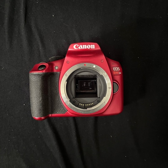 Canon Red DSLR Camera